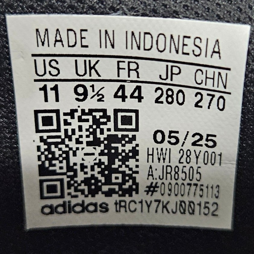 Adidas Kaptir Flow 2.0 Athletic Sneakers JR8505 Grey Black Knit Womens Size 11