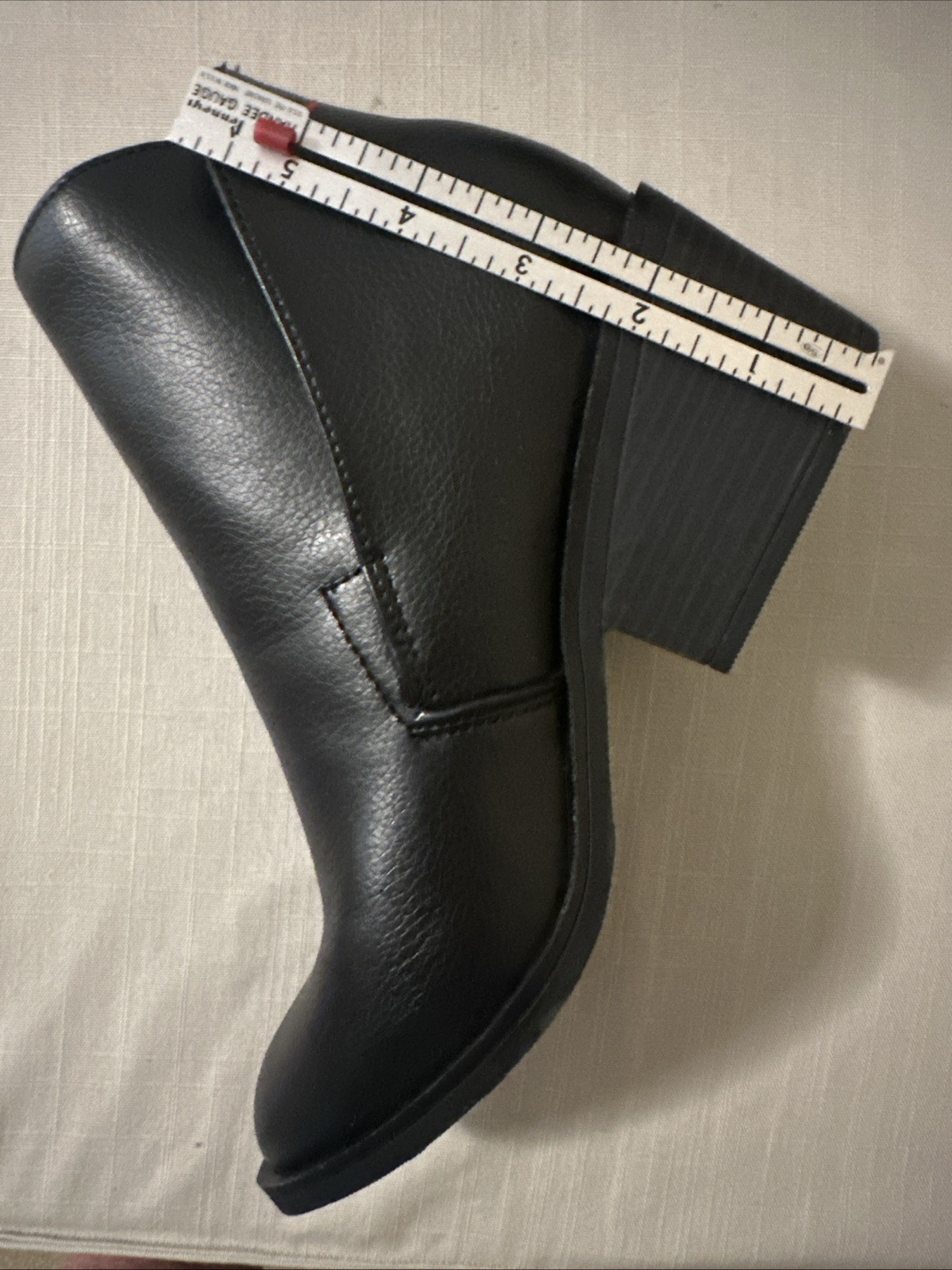 Women’s Apt. 9 – Makea Ankle Boots Black Size 9 MED w. 2 inch heels – NEW IN BOX