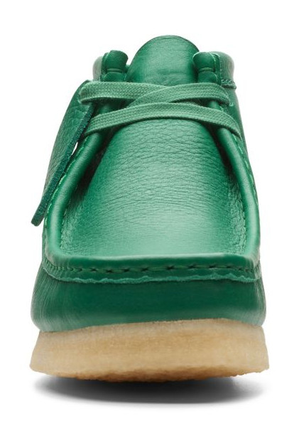 Clarks – Wallabee Boot – Castus Green Leather (WOMEN’S) – 26173234