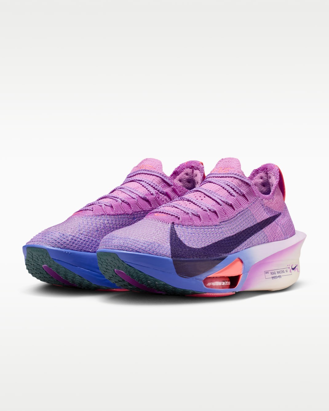 NIKE Women’s Alphafly 3 FD8315-500 Fuchsia Glow Bright Violet Sapphire