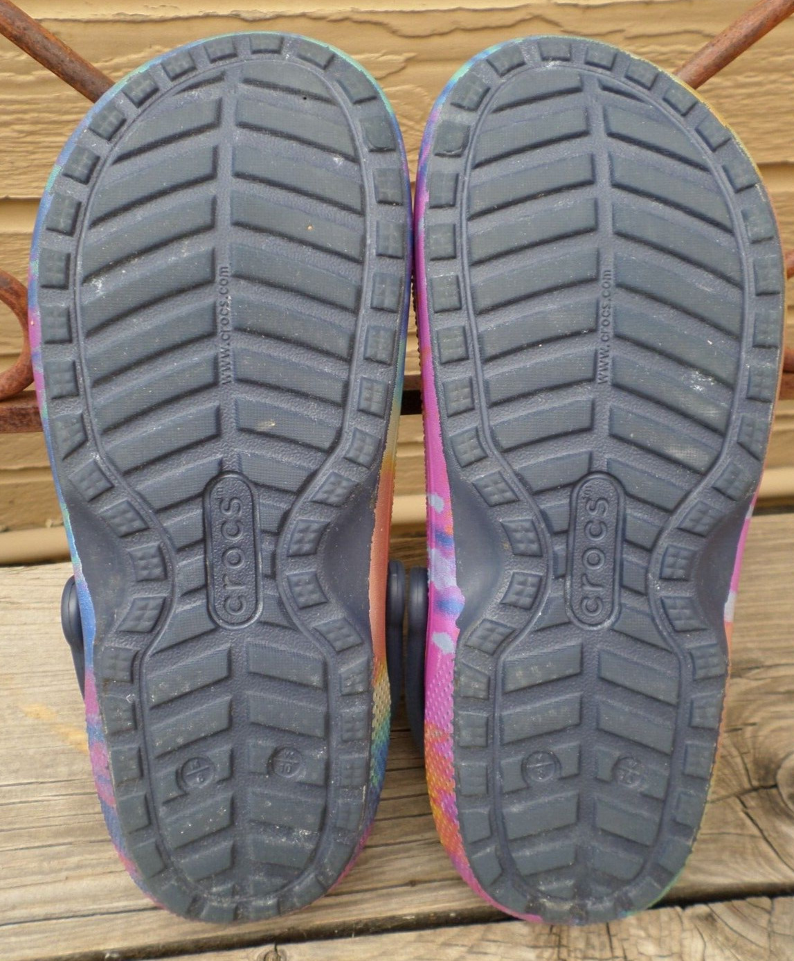 Crocs Tie Dye Fleece Lined Clogs Women’s 10- Men’s 8