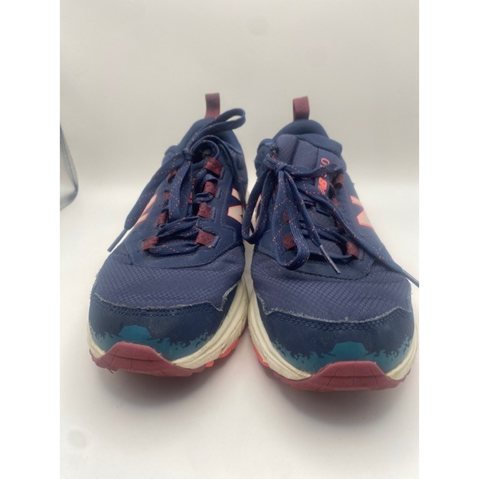 New Balance 510 v5 Trail Running Shoes Womens 9.5 Navy Pink WT510CM5 Hiking