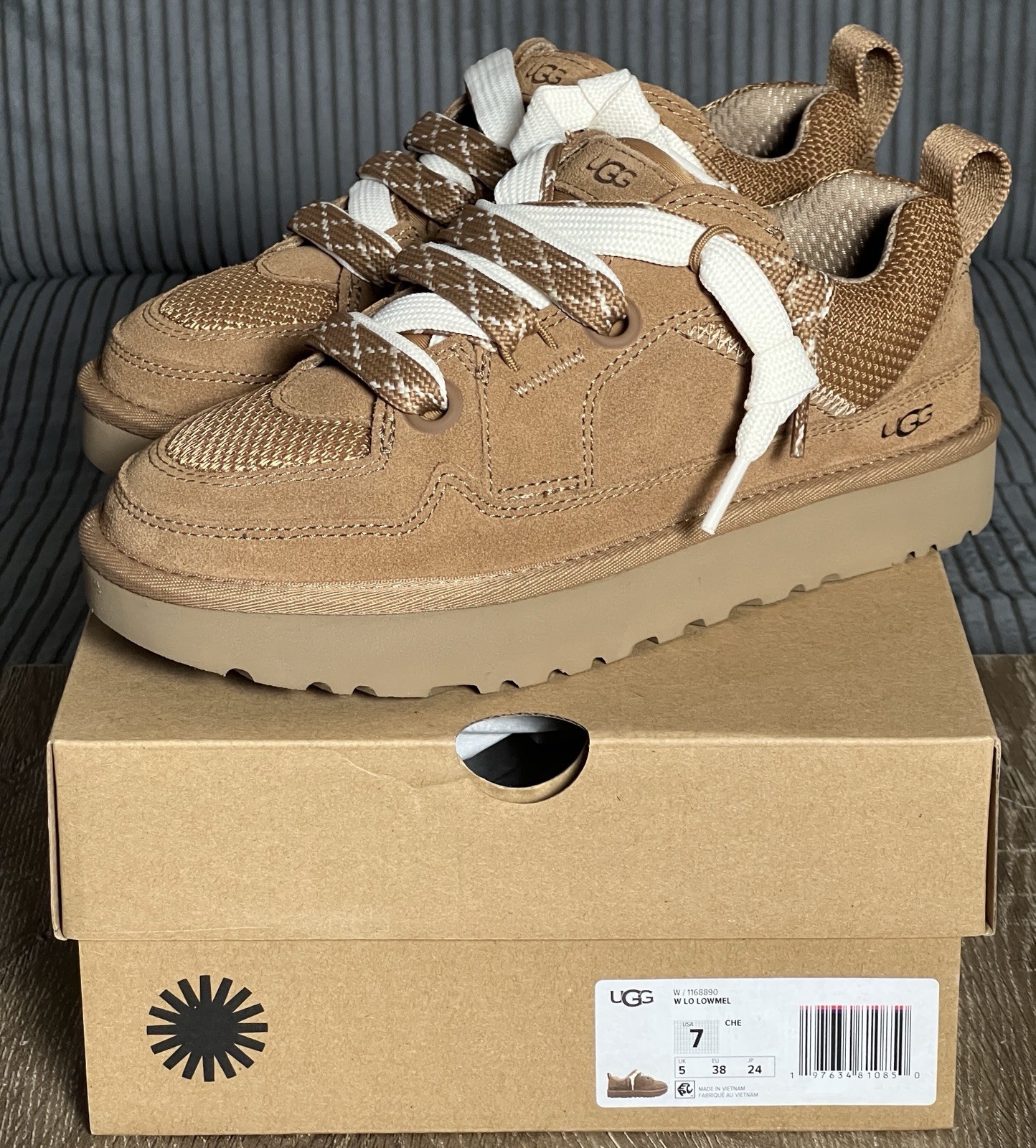 UGG Lo Lowmel Chestnut (Women’s) | Size 7W / 6M | 1168890-CHE (2024) NEW