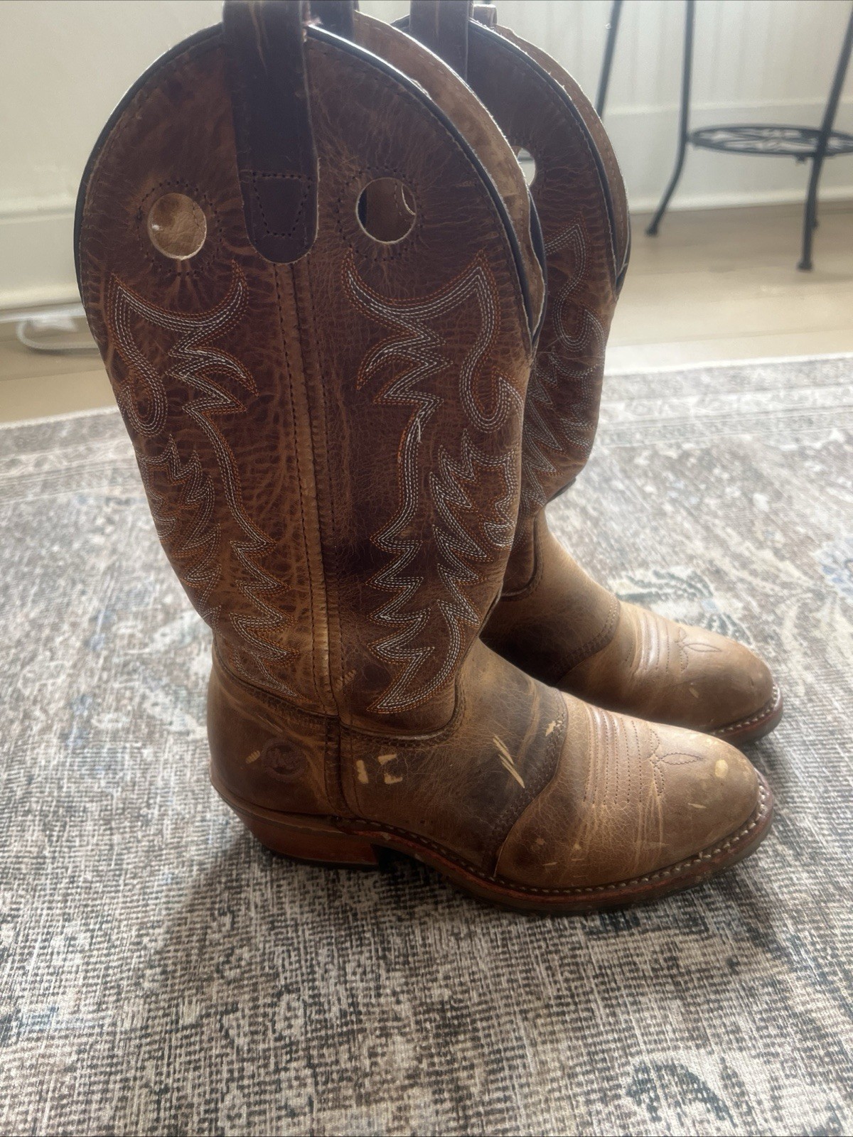 Lightly Used Woman’s Double H Cowgirl Boots Size 7