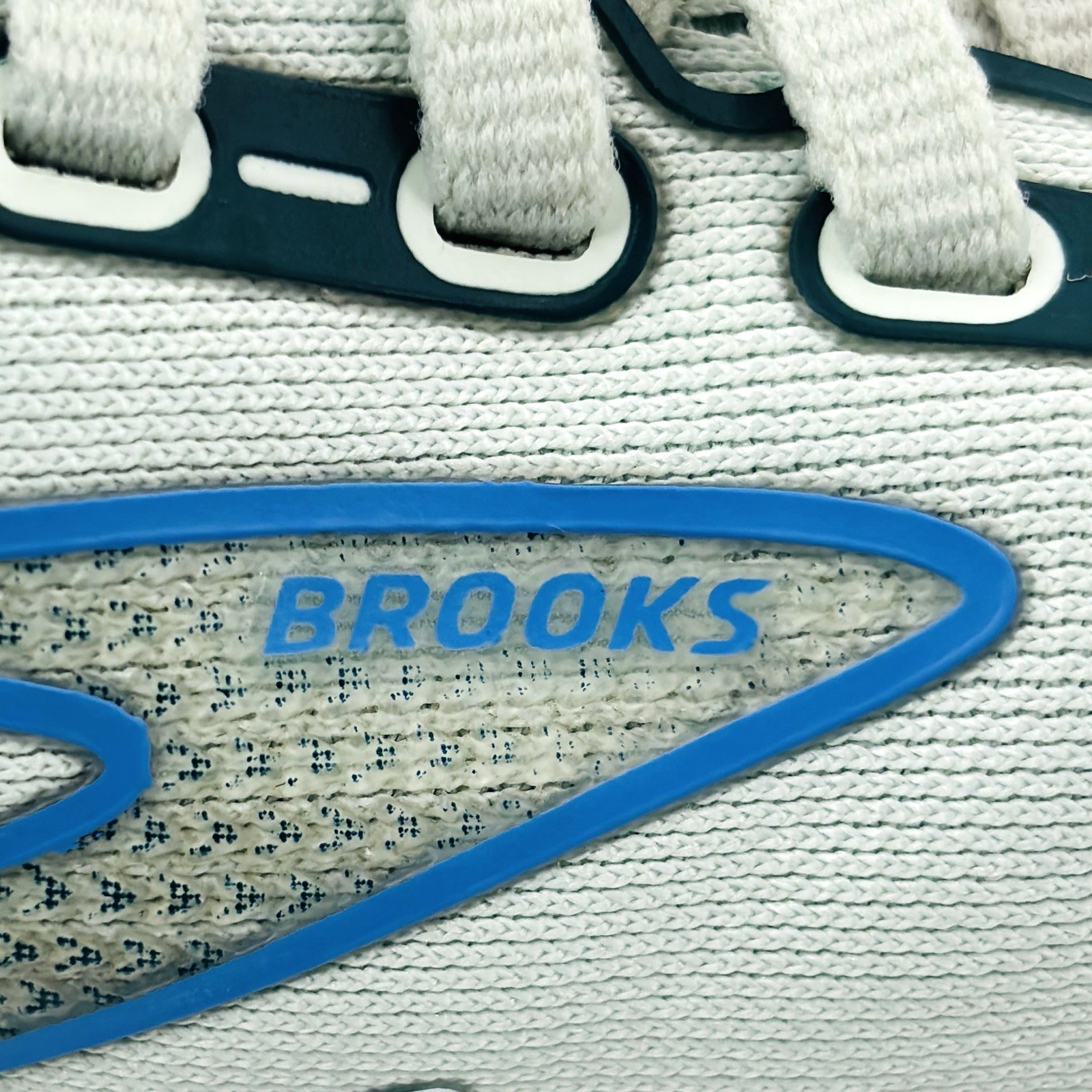 Womens 7.5 B Brooks Glycerin GTS 20 Green Blue Athletic Running Shoe 1203701B494
