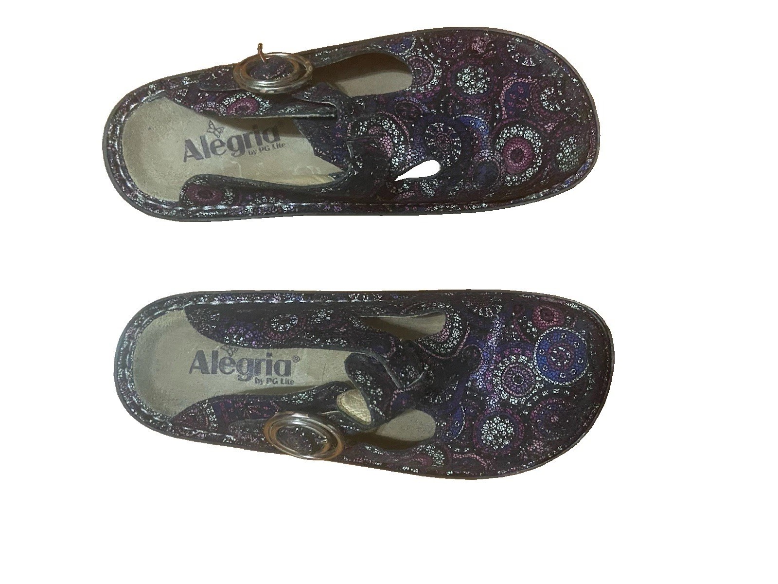 Alegria Slip On Clogs Leather Womens Shoes Clogs 37