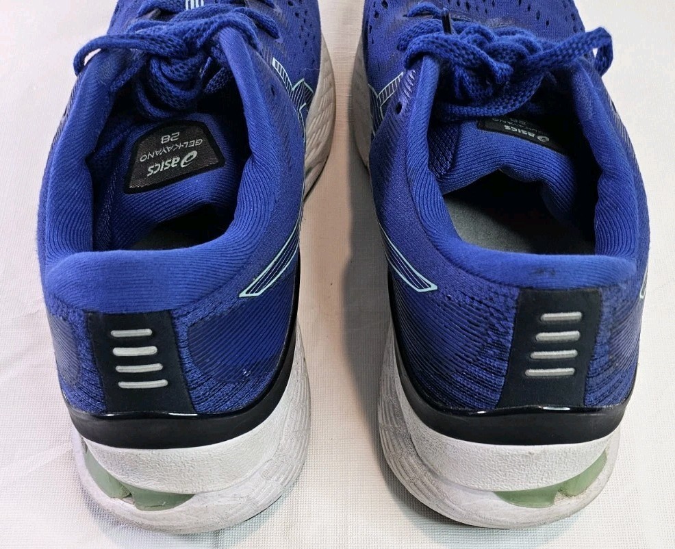 Asics Gel Kayano 28 Shoes Women 10 Blue Lake Drive Blue Running Walking Jogging