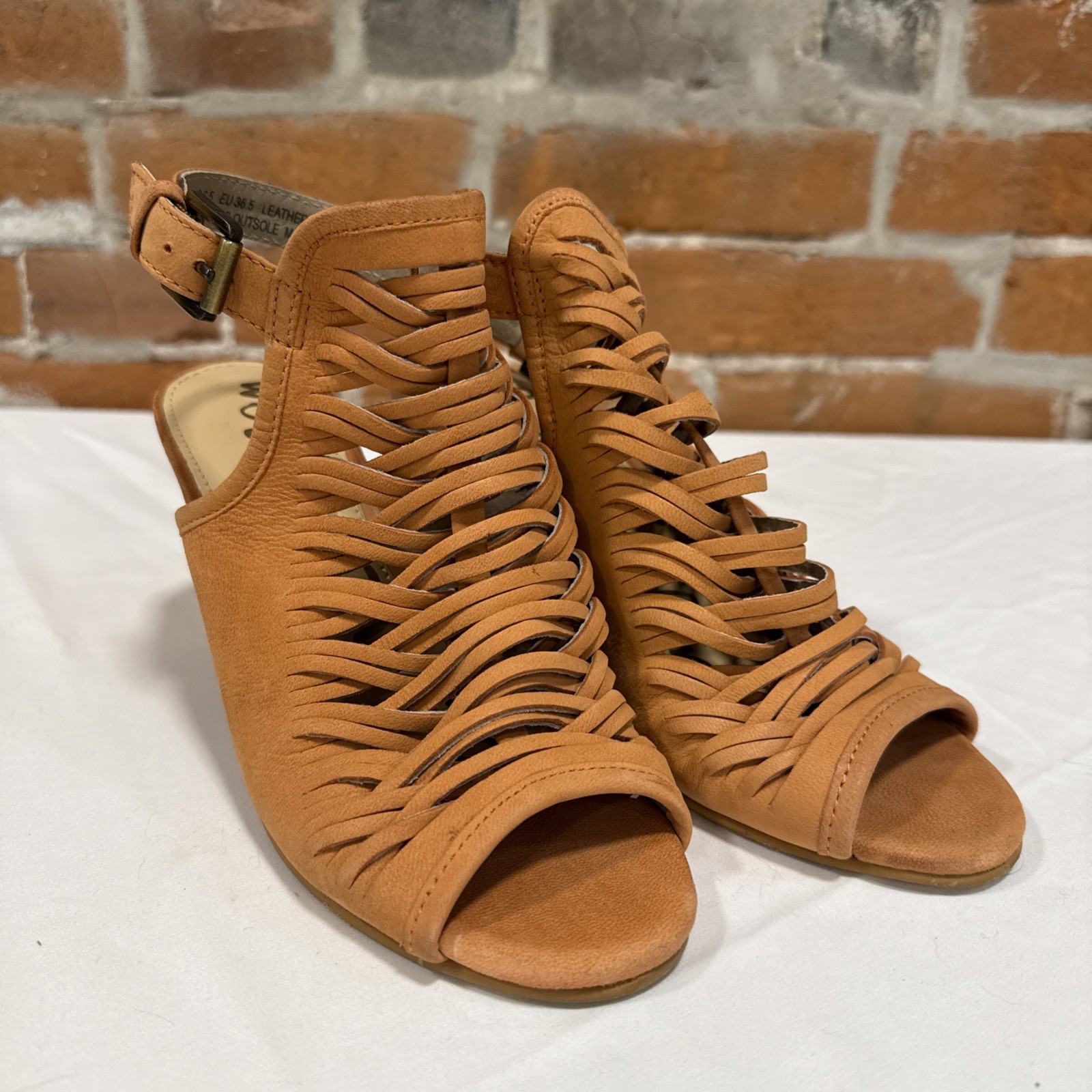 Sam Edelman® «Holly» Slingback Sandals Ginger S 6.5 MSRP $160