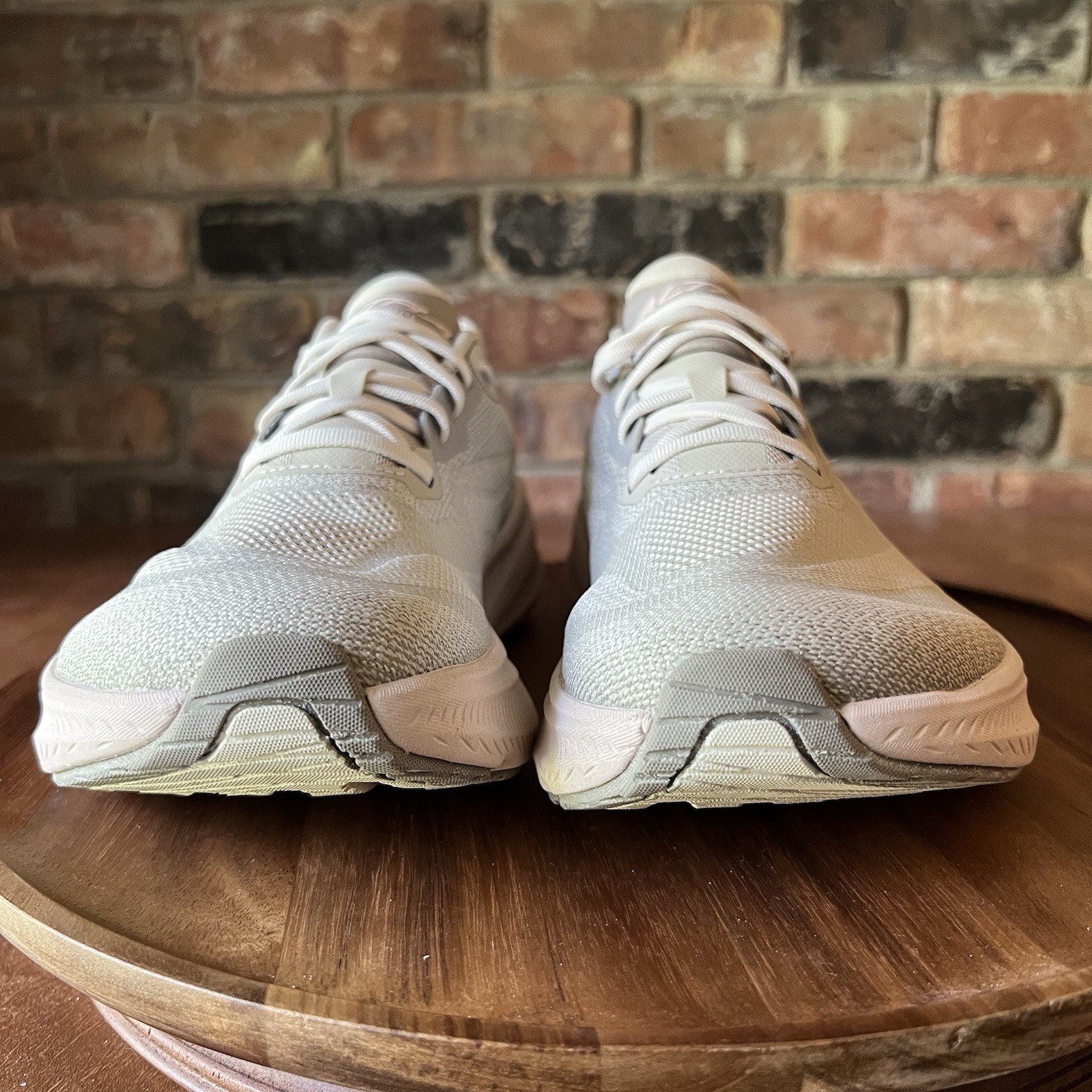 Altra Experience Flow 3 Womens 9.5 Beige Pink Athletic Running Shoes Sneakers