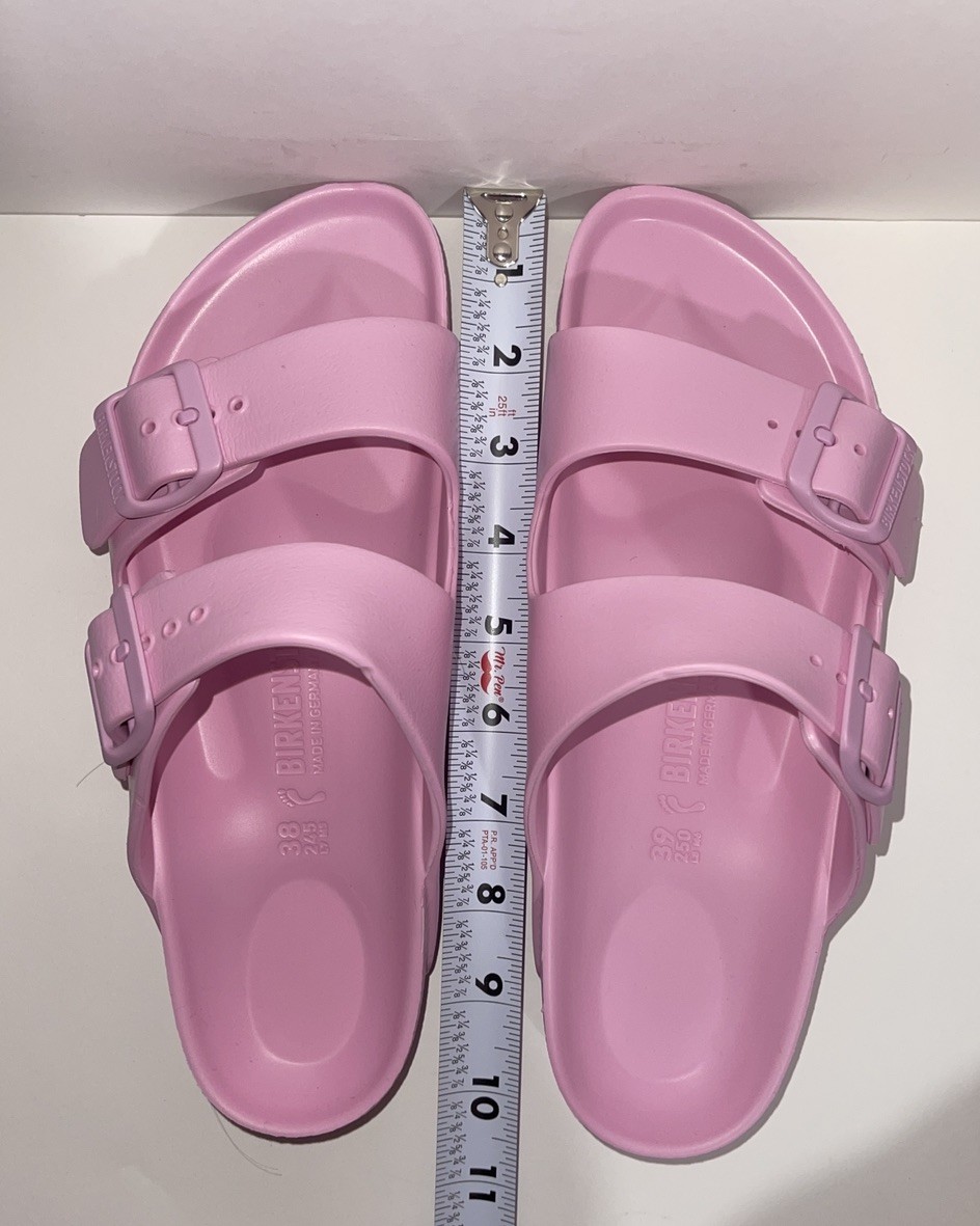 Birkenstock Arizona EVA Fondant Pink Mismatched Sandals Women’s Left 7 Right 8