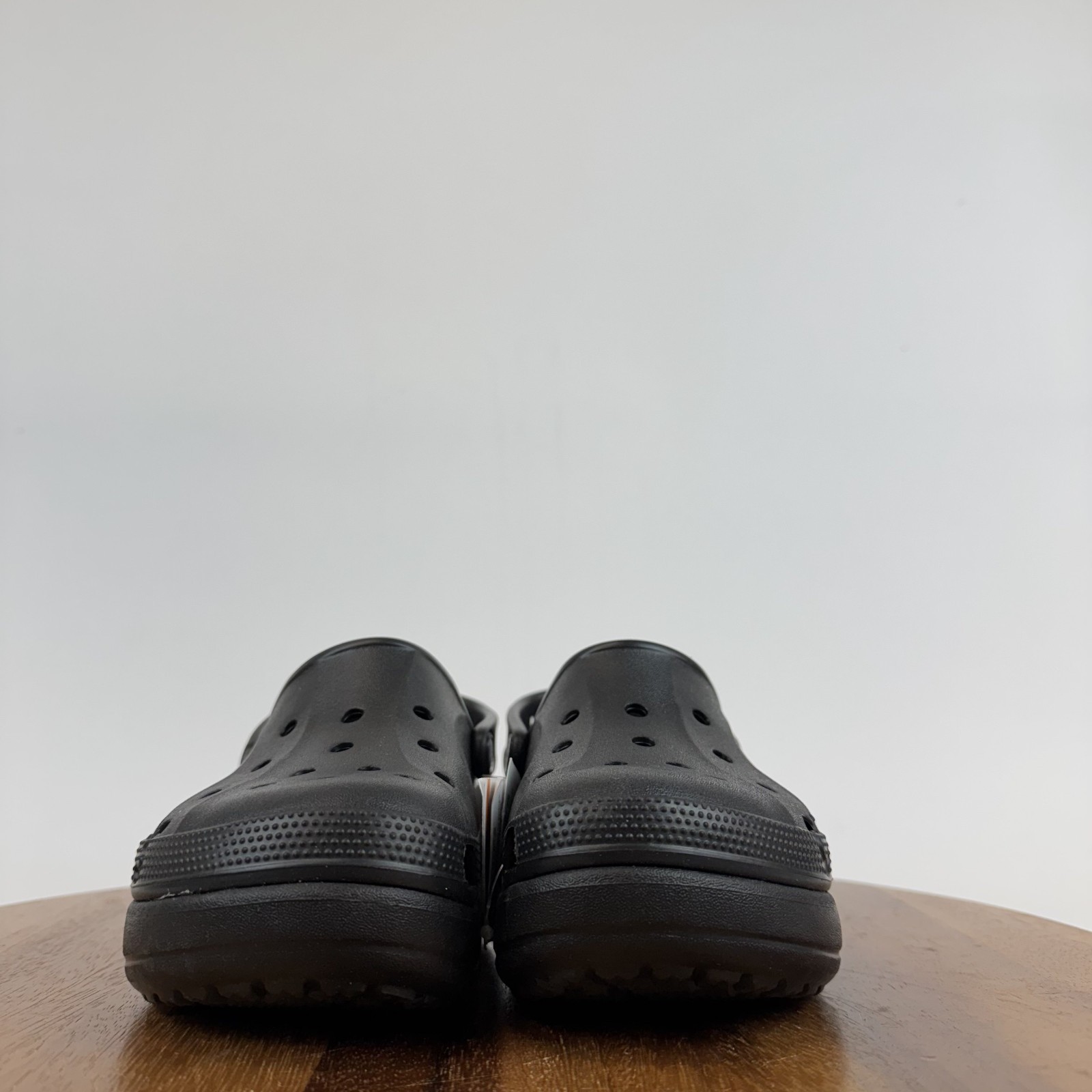 New Womens Crocs Baya Platform Black Casual Comfort Slip On Clogs Size 6 M NWOB