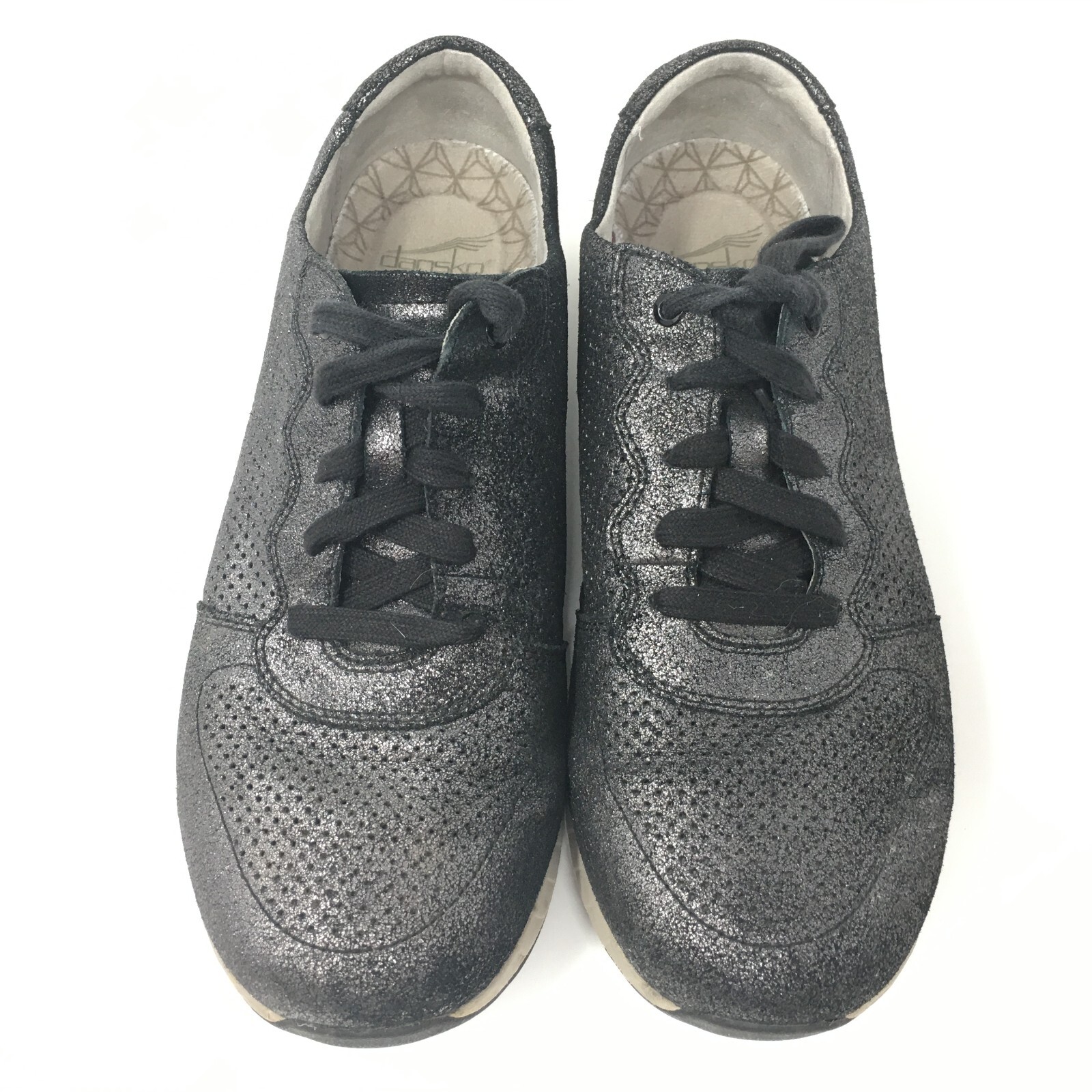 Dansko Christina Shoes Sneakers Womens Size 9.5-10 US 40 EU Pewter Leather
