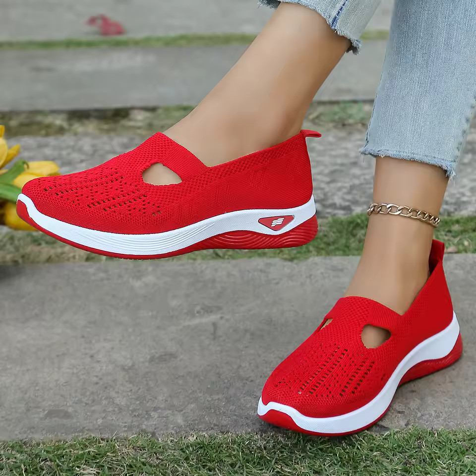 Women’S Casual Shoes Breathable Comfortable Orthopedic Shoes Non Slip Sneakers f