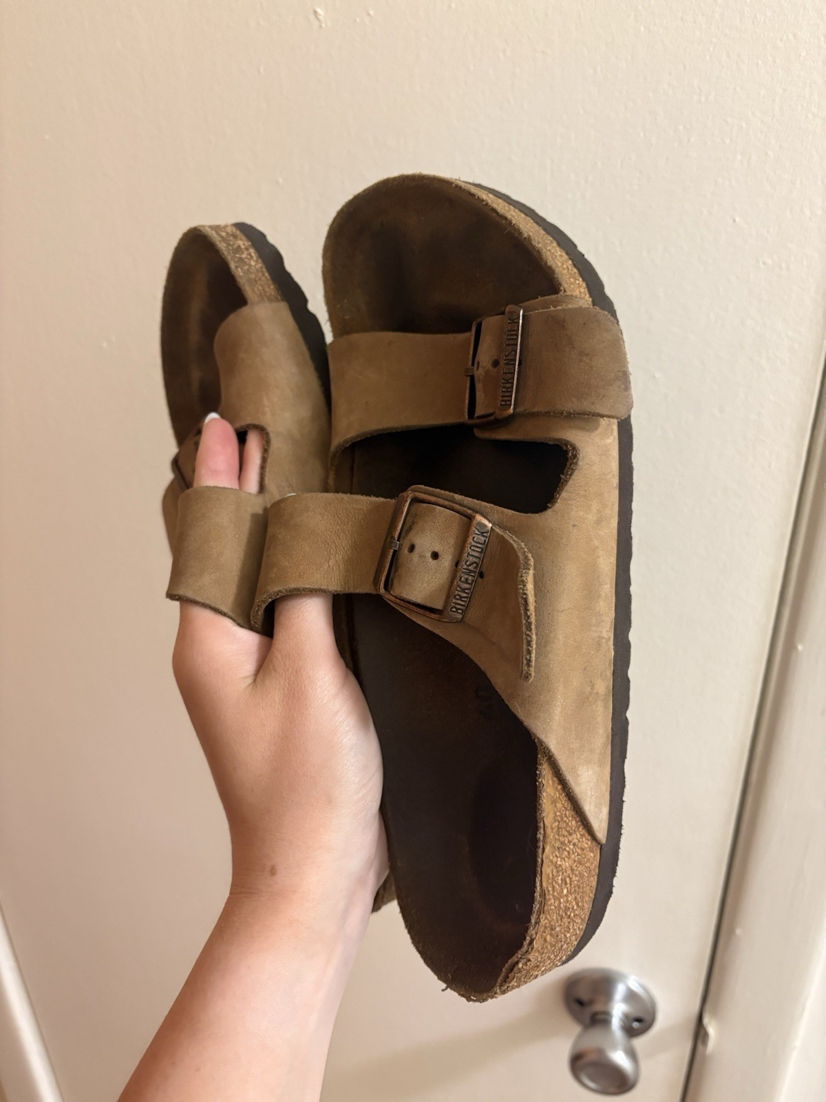 Birkenstocks Brown Arizona Sandals Women’s Size 40