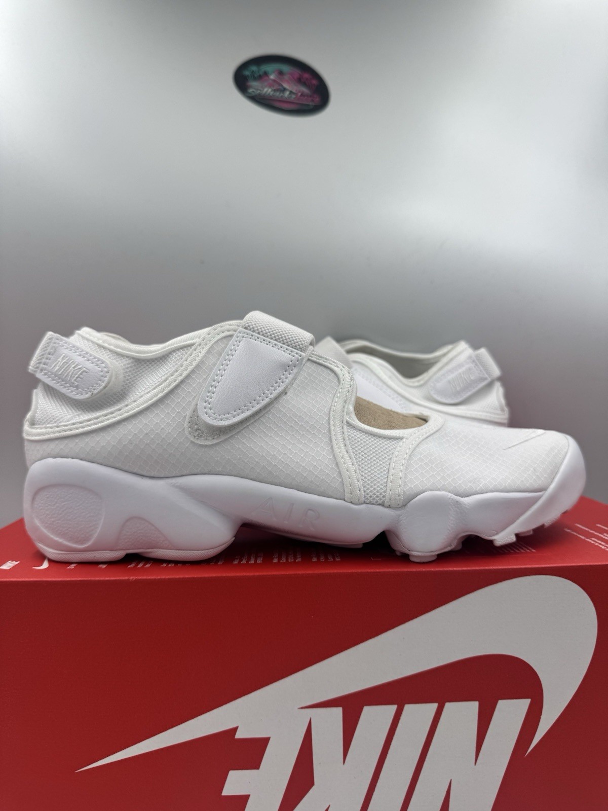 Nike Air Rift Breathe White Pure Platinum DN1338-100 Size 9 Women