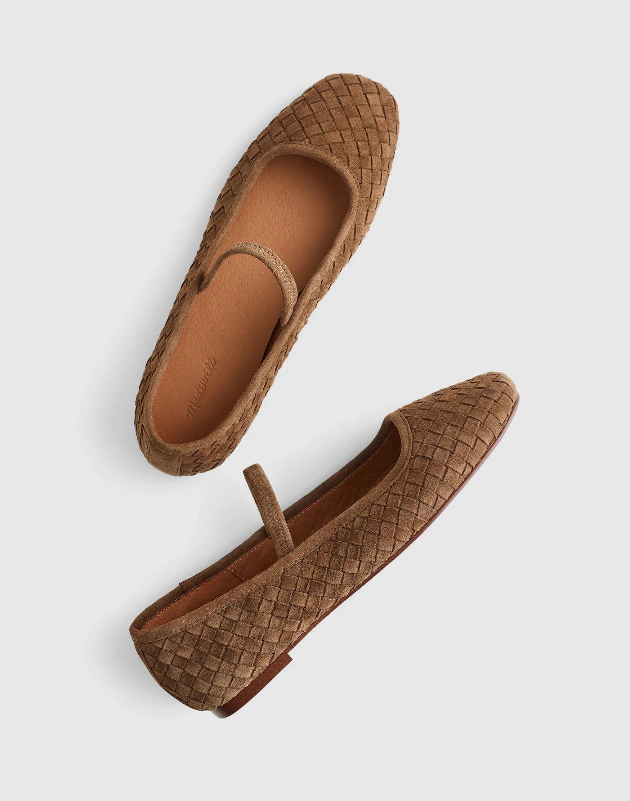 Madewell The Greta Ballet Flat Women’s Leather Ballet Shoess.