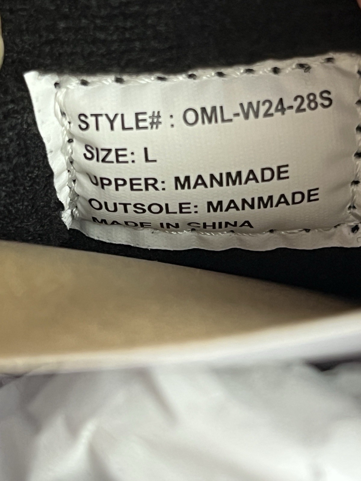 Olivia Miller Eclipse Moon Boots Black Glitter Puffy Winter Boots Size L (11-12)