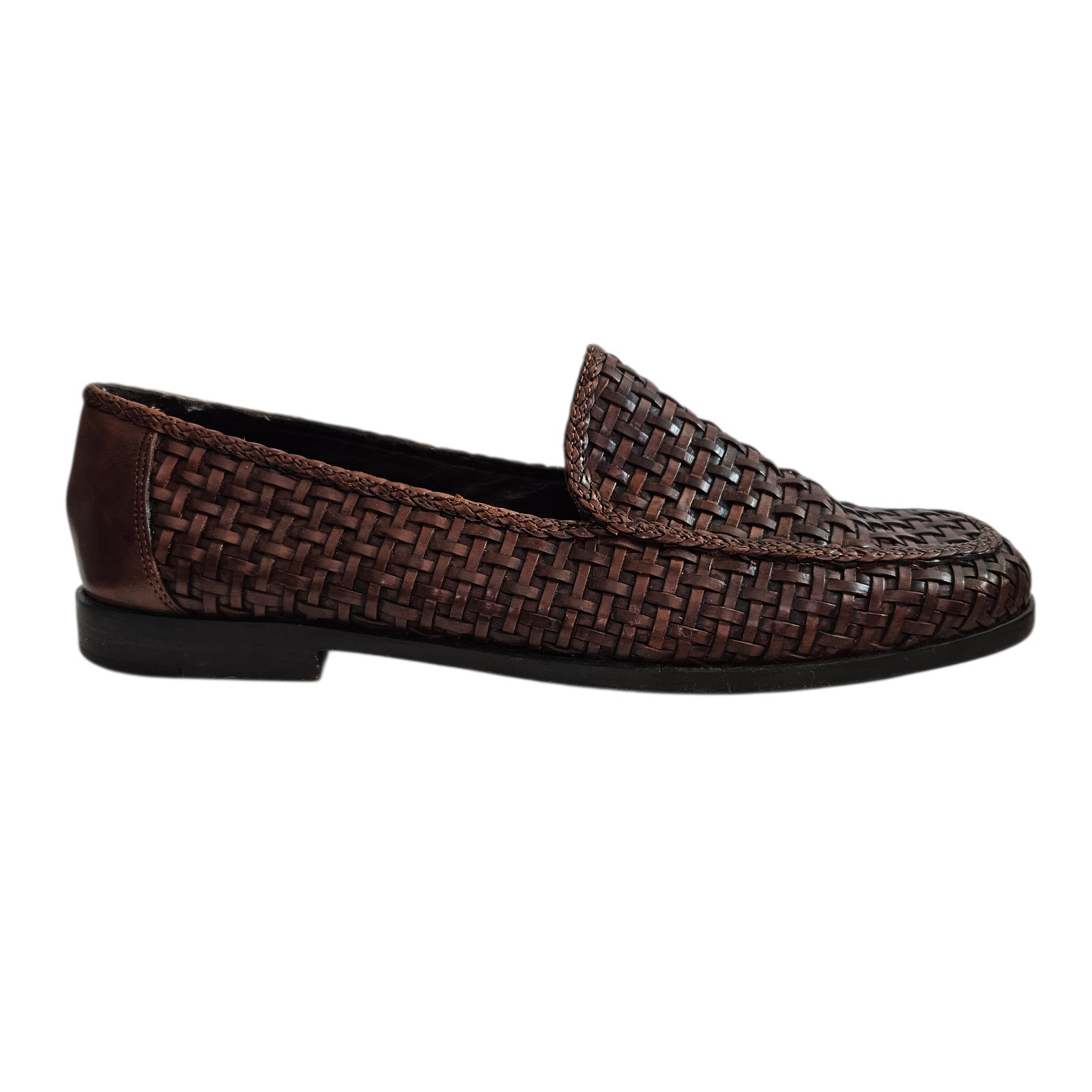 Vintage Womens Cole Haan Woven Loafer 8.5 SEE PICTURES READ DESCRIPTION