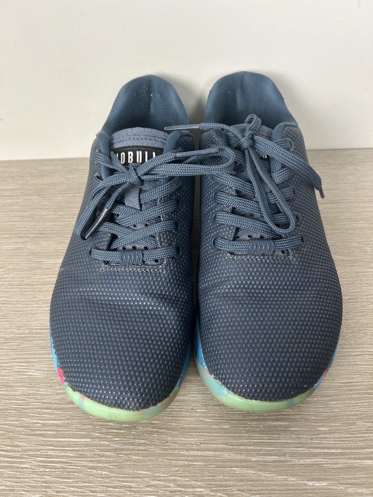 NOBULL Womens Lightning Lightweight Trainer Navy Multicolor Size Women 8.5 Men 7