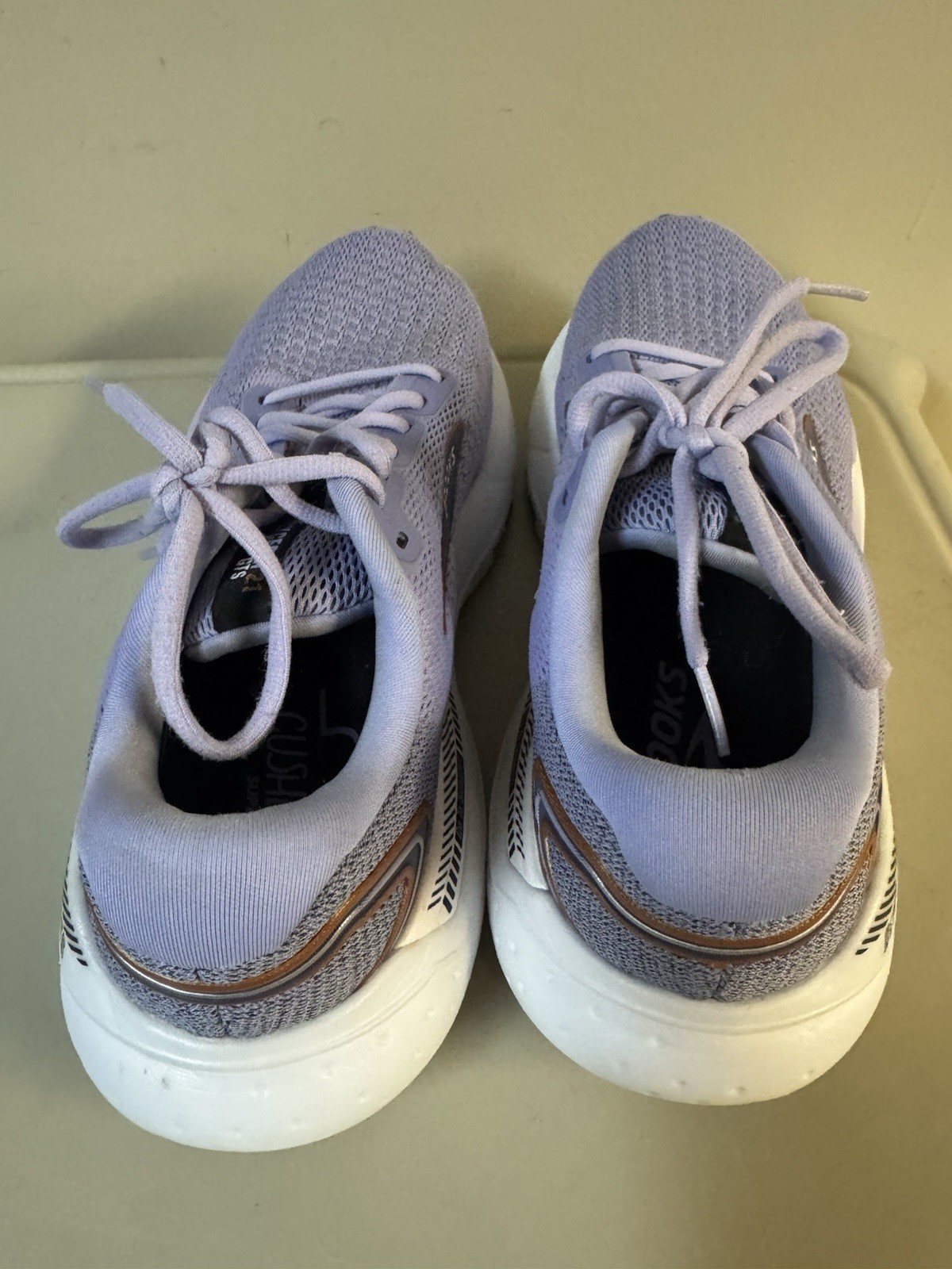 Brooks Womens Glycerin 21 Purple 1204081B544 Running Shoes Sneakers Size 10