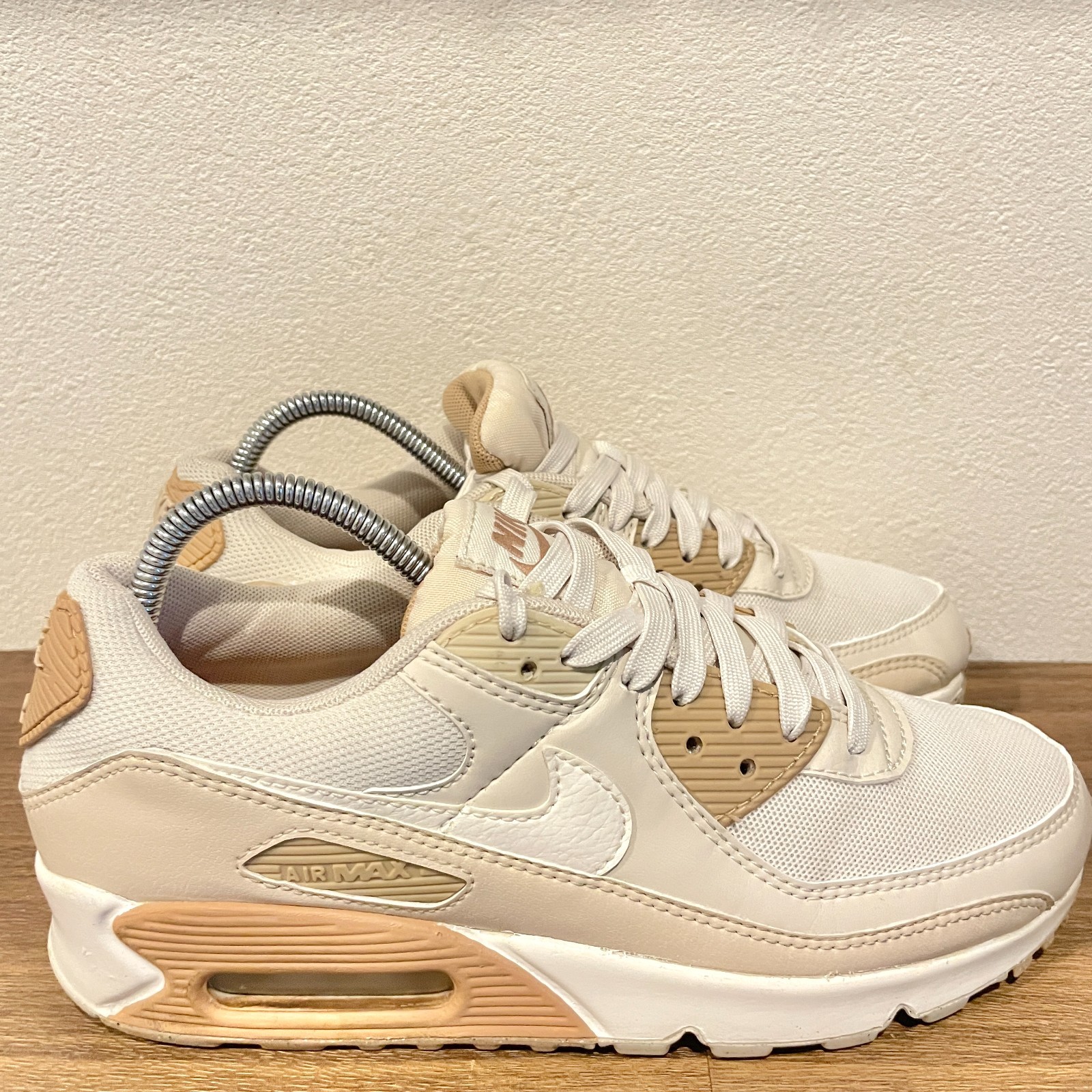 Size 7.5 – Nike Air Max 90 Phantom Light Orewood Brown W DH8010-004