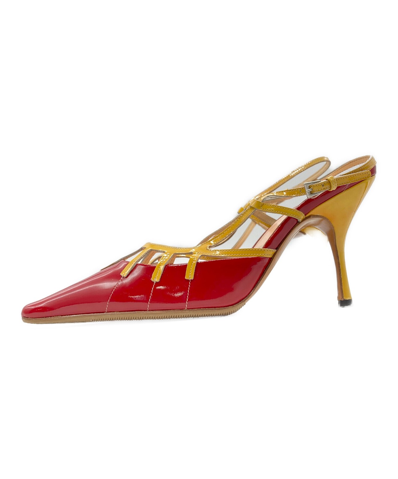 PRADA Heeled Pumps EU36 US6.5 Red