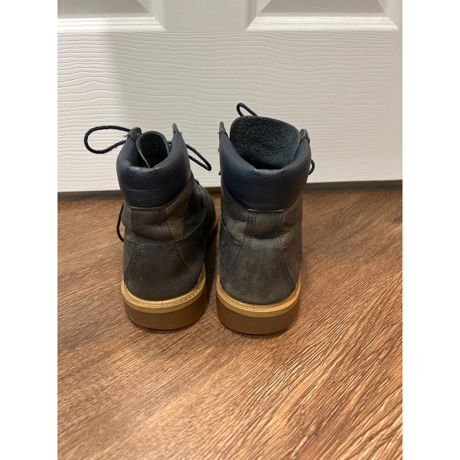 Timberland Premium 6-Inch Boots in Navy Leather EU 37 US 4.5