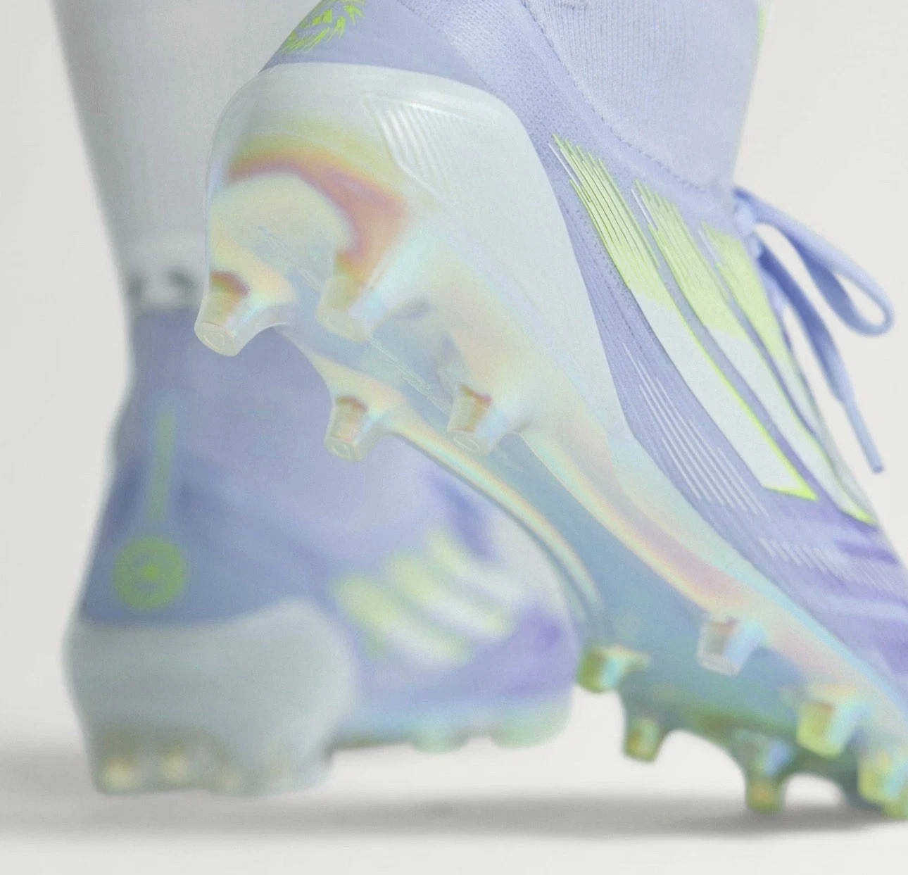 Adidas F50 Sparkfusion Elite Mid FG Size 9.5 Women’s Purple Neon Soccer Cleats