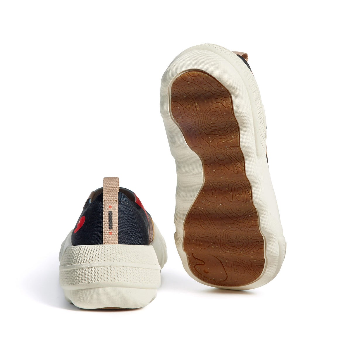UIN Women’s Platform Walking Casual Travel Sneaker (Music Angel and the Cat 3)