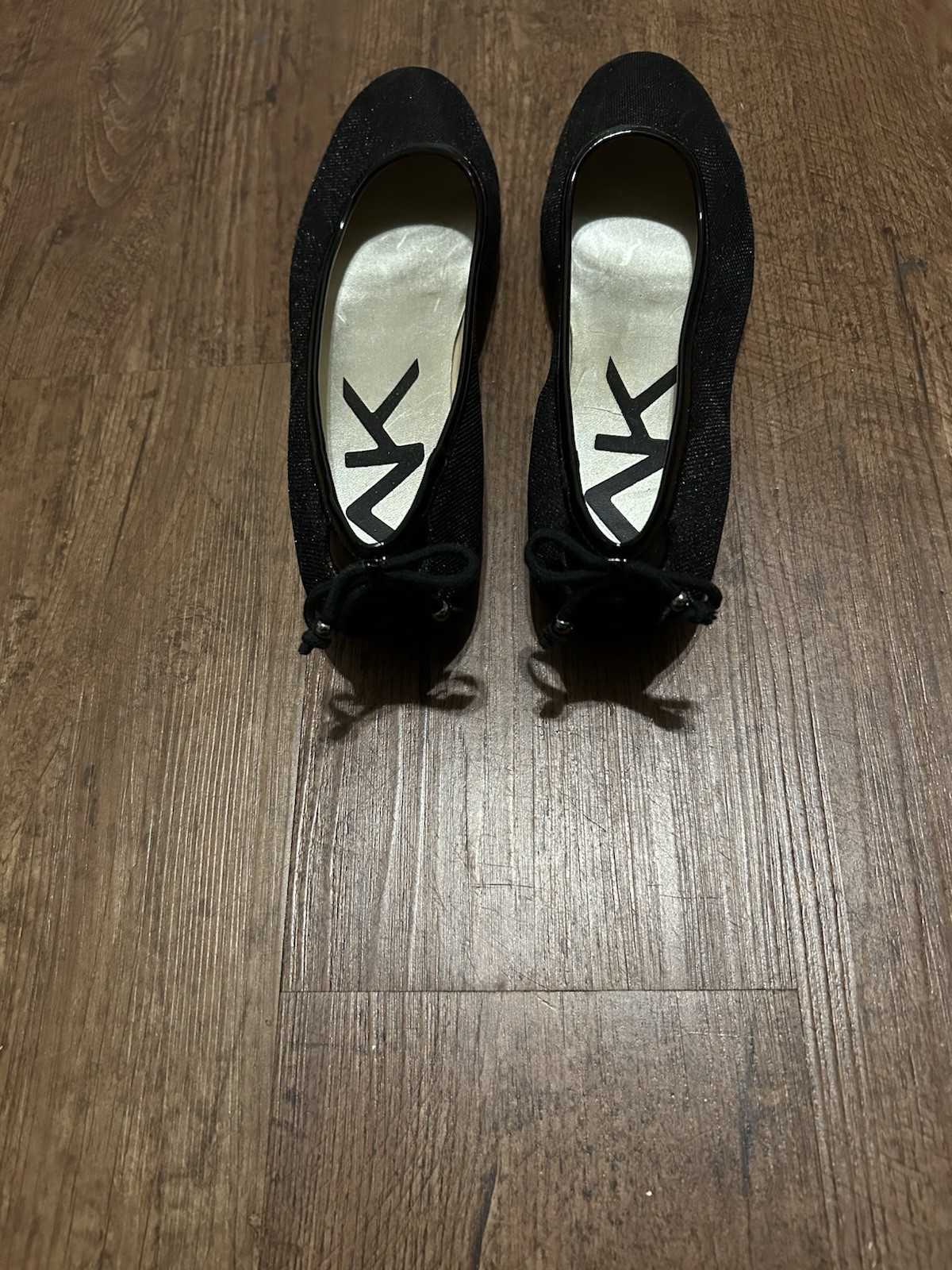 Anne Klein Women’s Black Ballet Flat Shoes US 6.5