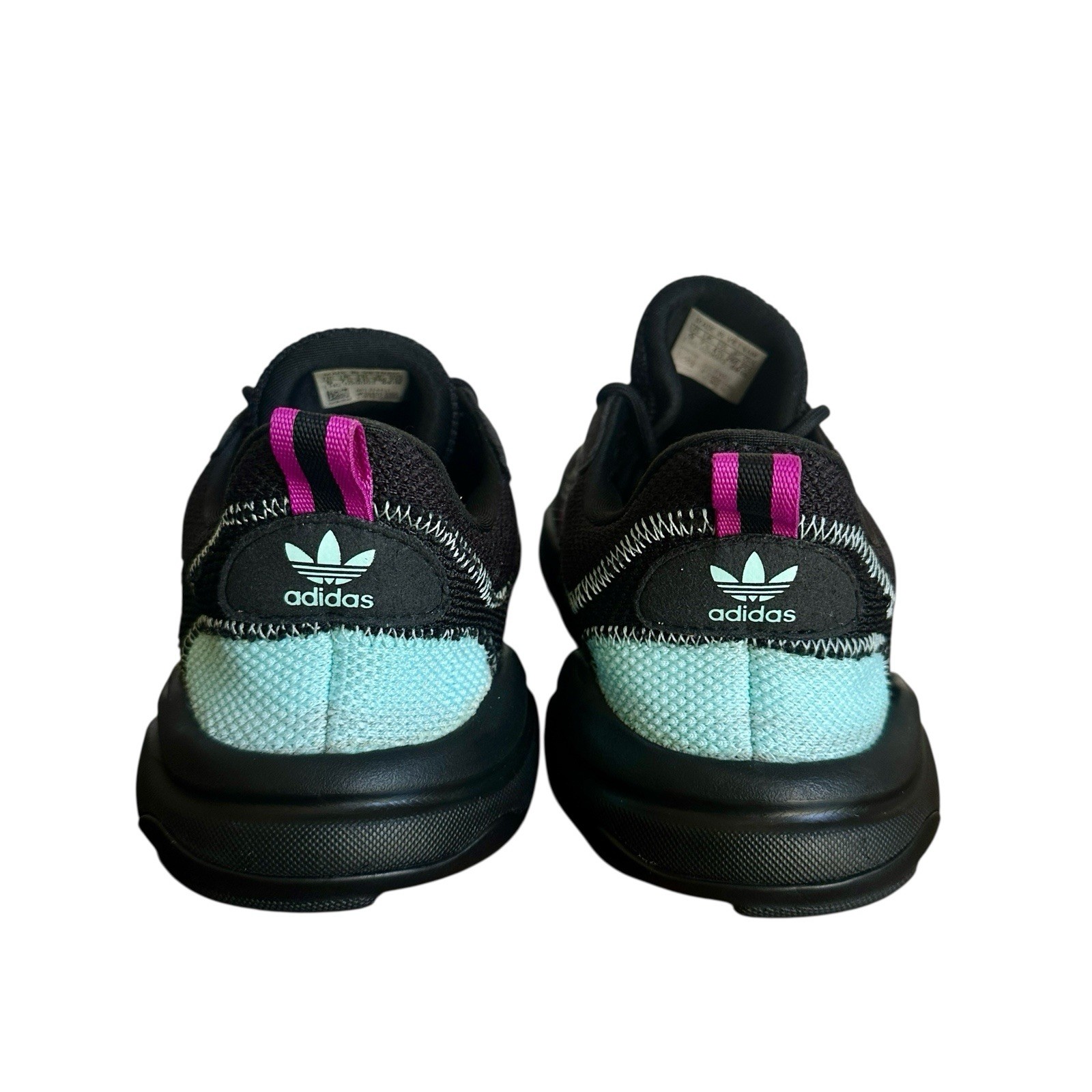 Adidas Originals Haiwee Sneakers Athletic Shoes Women’s Size 9 Black Pink EF4457