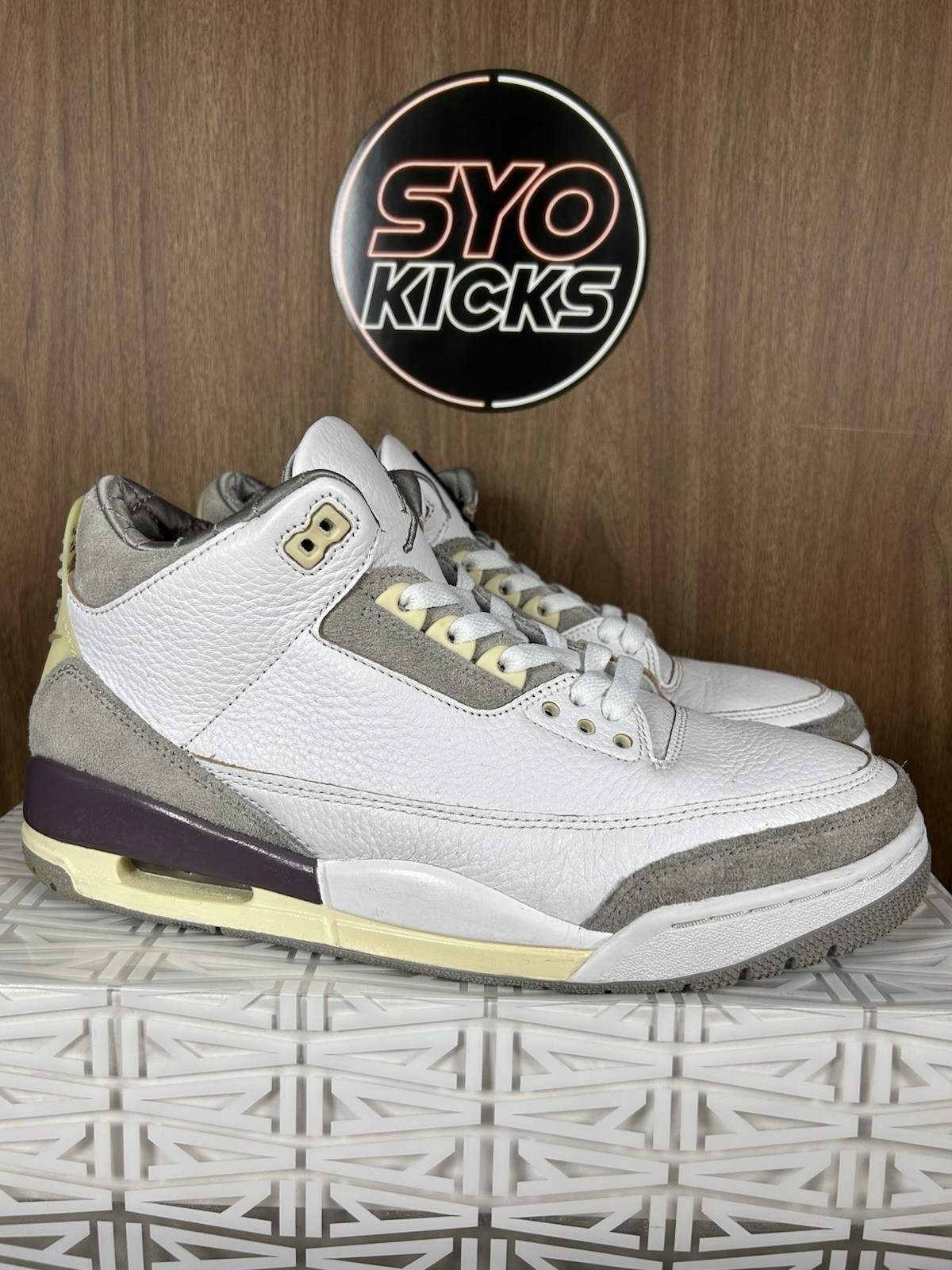 Size 11.5 – Jordan 3 Retro SP x A Ma Maniere Low Raised By Women W