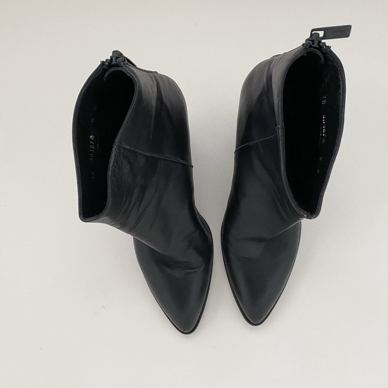 Stuart Weitzman Nappa Leather Bedford Ankle Booties