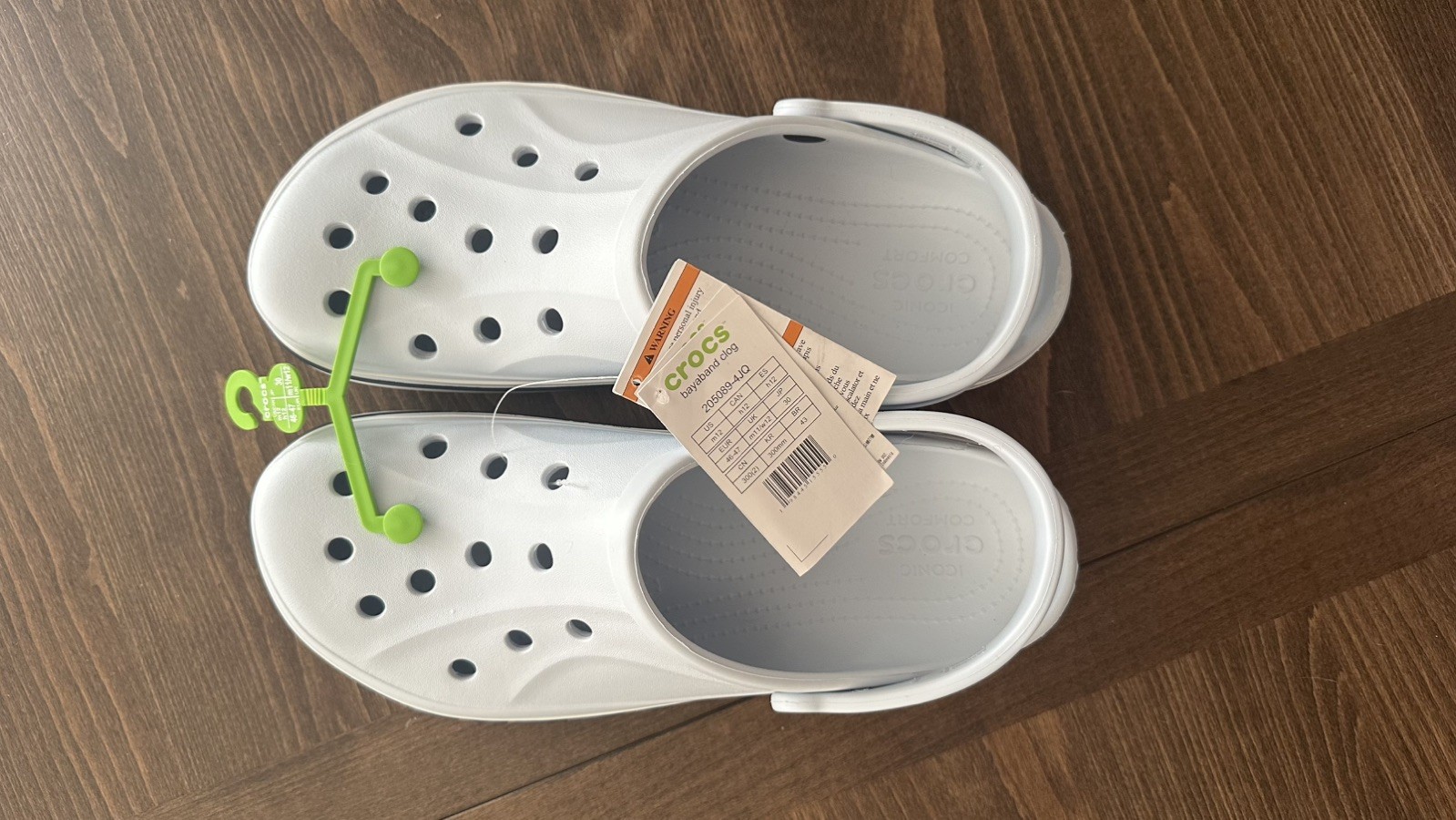 Crocs Bayaband Clog Unisex Adult Light Blue Slip-On Lightweight Comfort