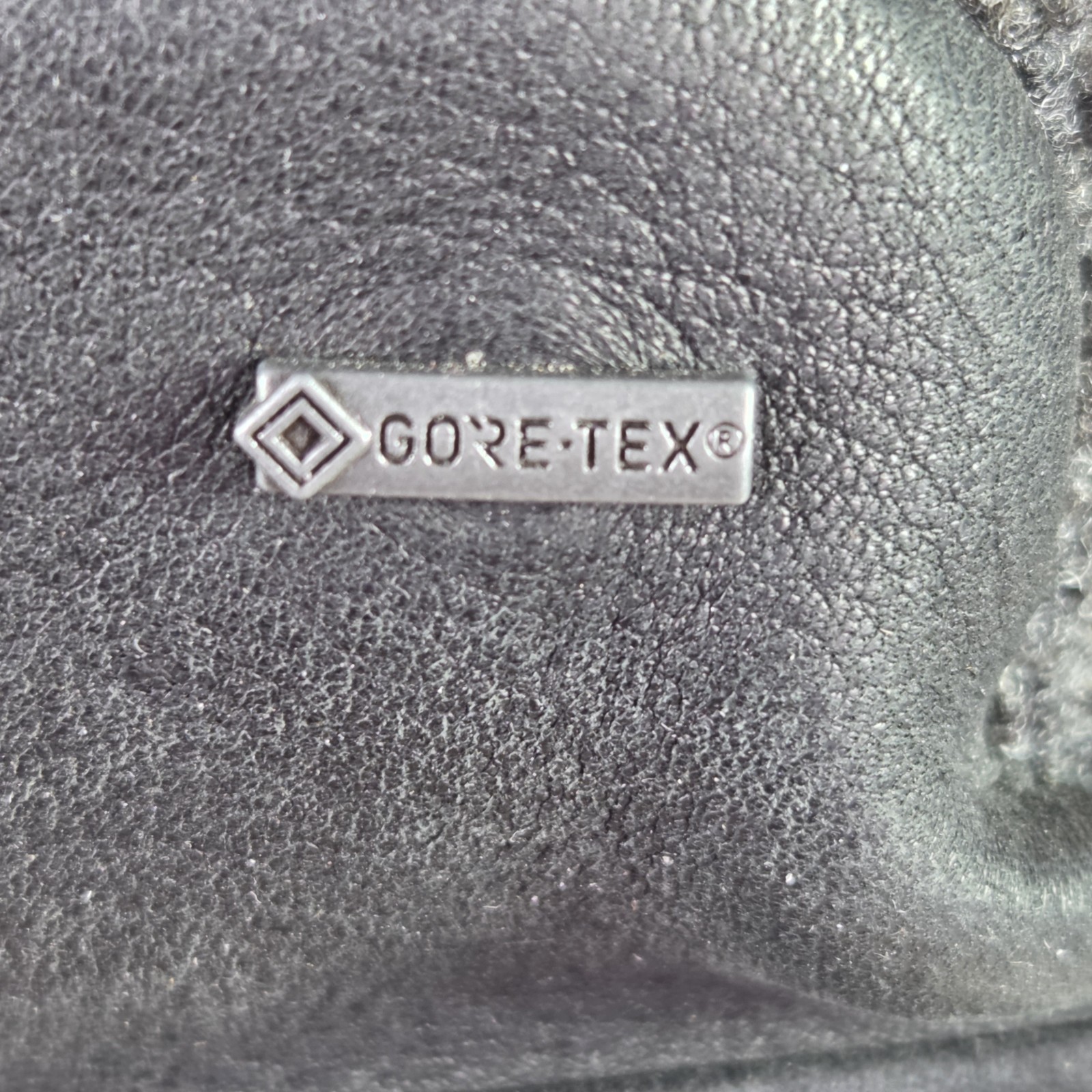 Ecco Chase II GTX Mid Black Boots Gore-Tex Nubuck Leather Women’s EU 37 US 6