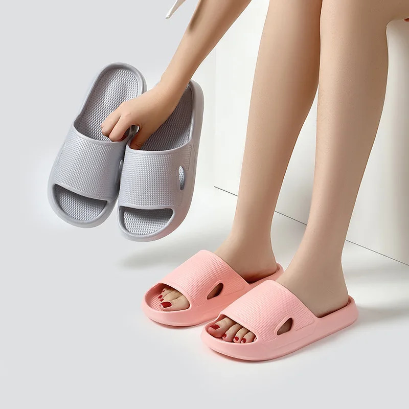 Thick Platform Cloud Slippers EVA Soft Sole Pillow Slides Summer Beach Flip Flop