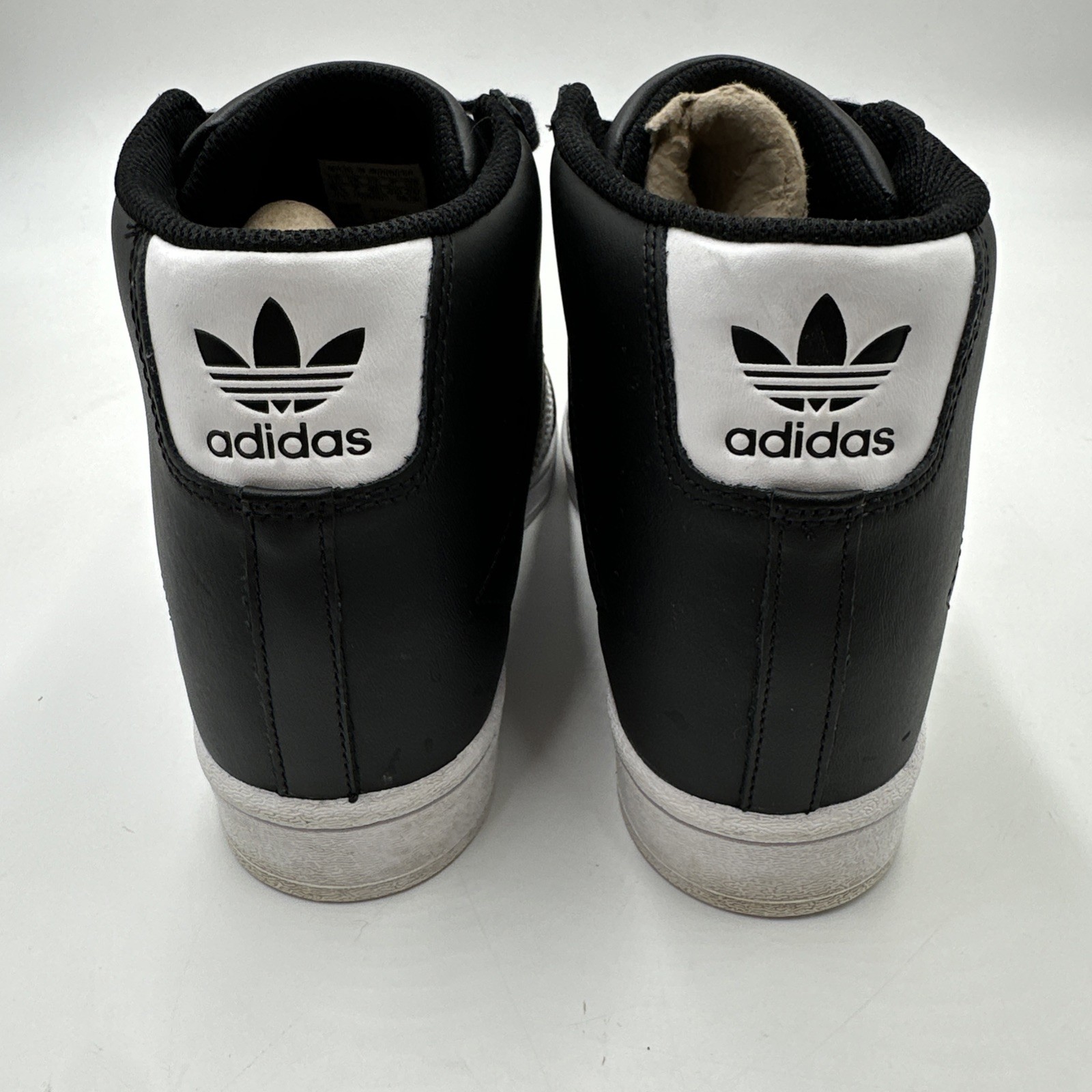 Adidas Superstar UP Hidden Wedge High Top Women’s 8.5 Black White FW0117