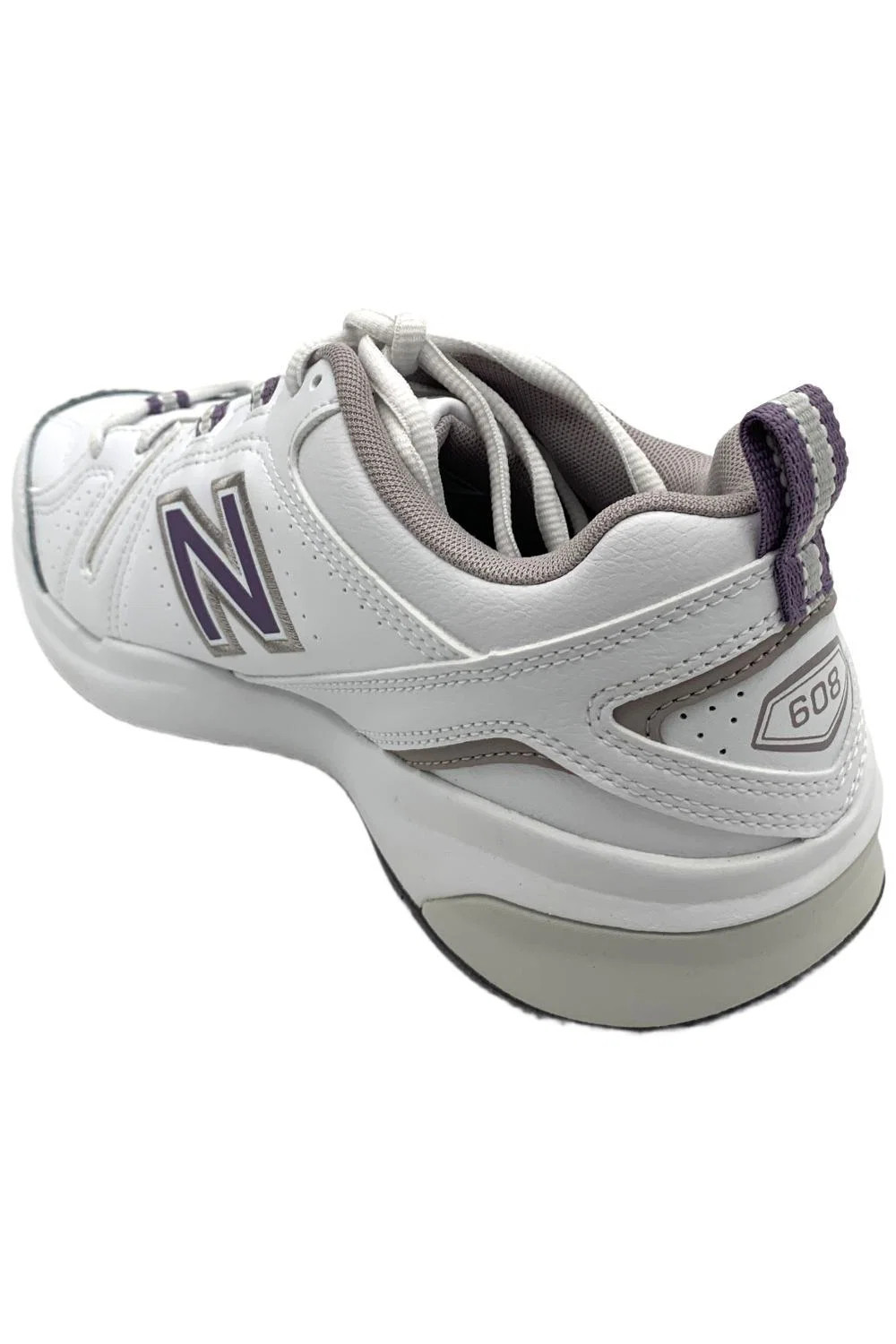 New Balance Women’s 608 V5 Cross Trainer Sneakers White/Violet