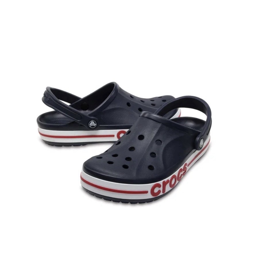 Crocs Unisex Bayaband Clogs Navy Blue/Pepper NEW Size M9 W11 US