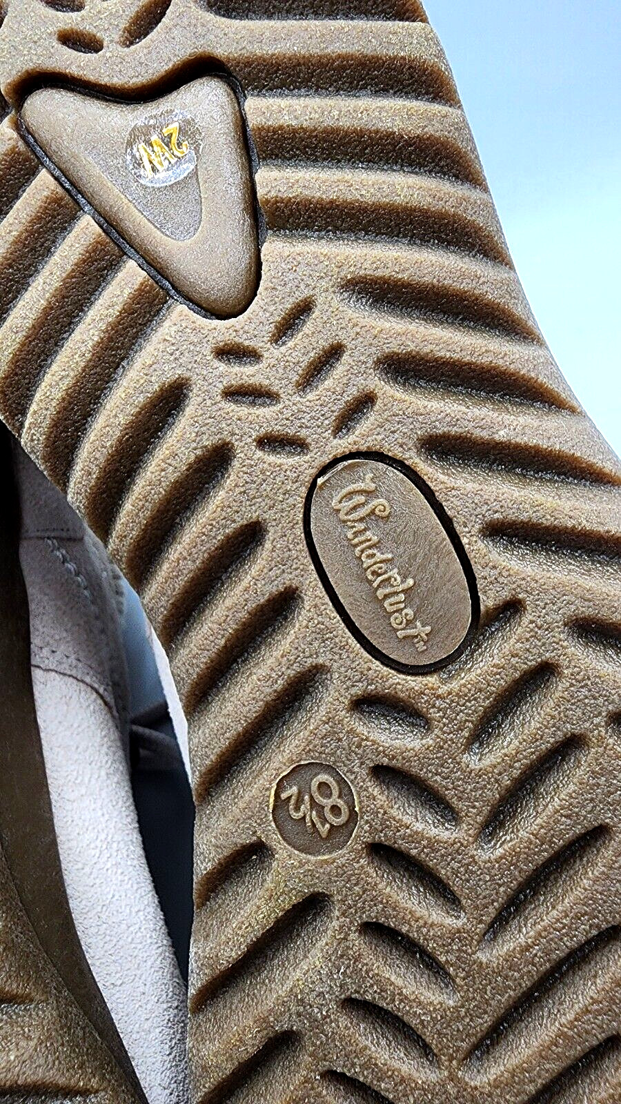 Wanderlust Ankle Boots Boston Winter T10459 Beige Suede Hiking Granolagirl 8.5 W
