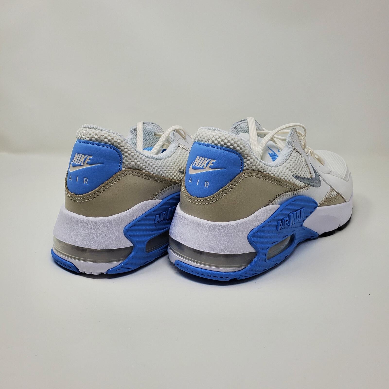 Women’s Size 8.5 Men’s Size 7Air Max Excee White University UNC Blue CD5432-128