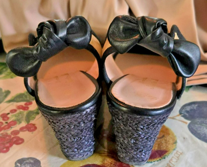 La Badia Firenze Women’s Wedge Sesto Meucci Espadrilles Heels Made in Italy 9M