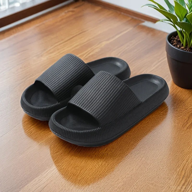 Cozy Pillow Slides Anti-Slip Sandals Ultra Soft Slippers Cloud Home Outdoor Shoe