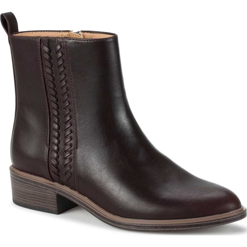 Baretraps AVANA Womens Boots Block Heel Size 8.5 Dark Brown New – No Box