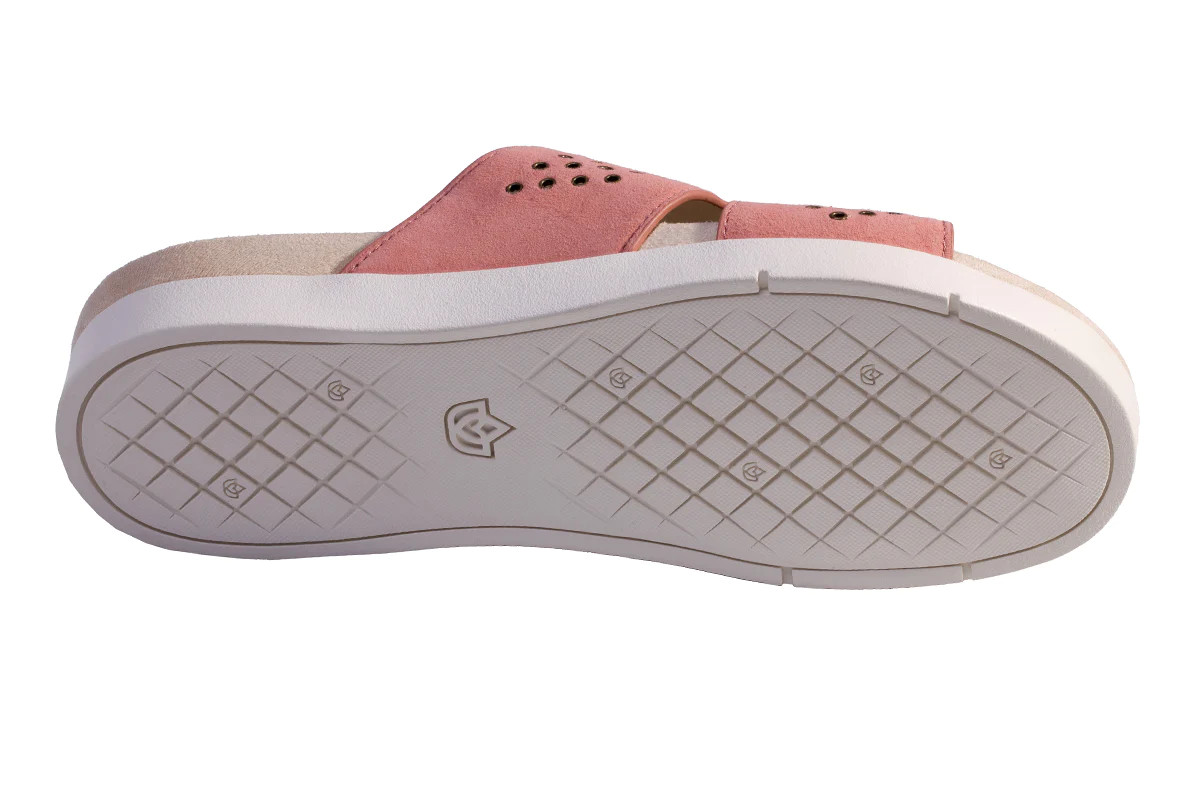 Women’s Spenco Twilight Stud Slide Sandals Blush 8