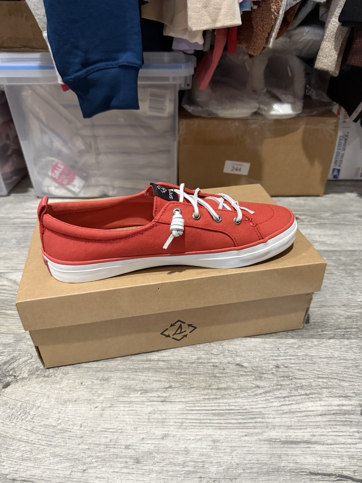 Crest Vibe RPET Red SPERRY Shoes Size 10 Women’s