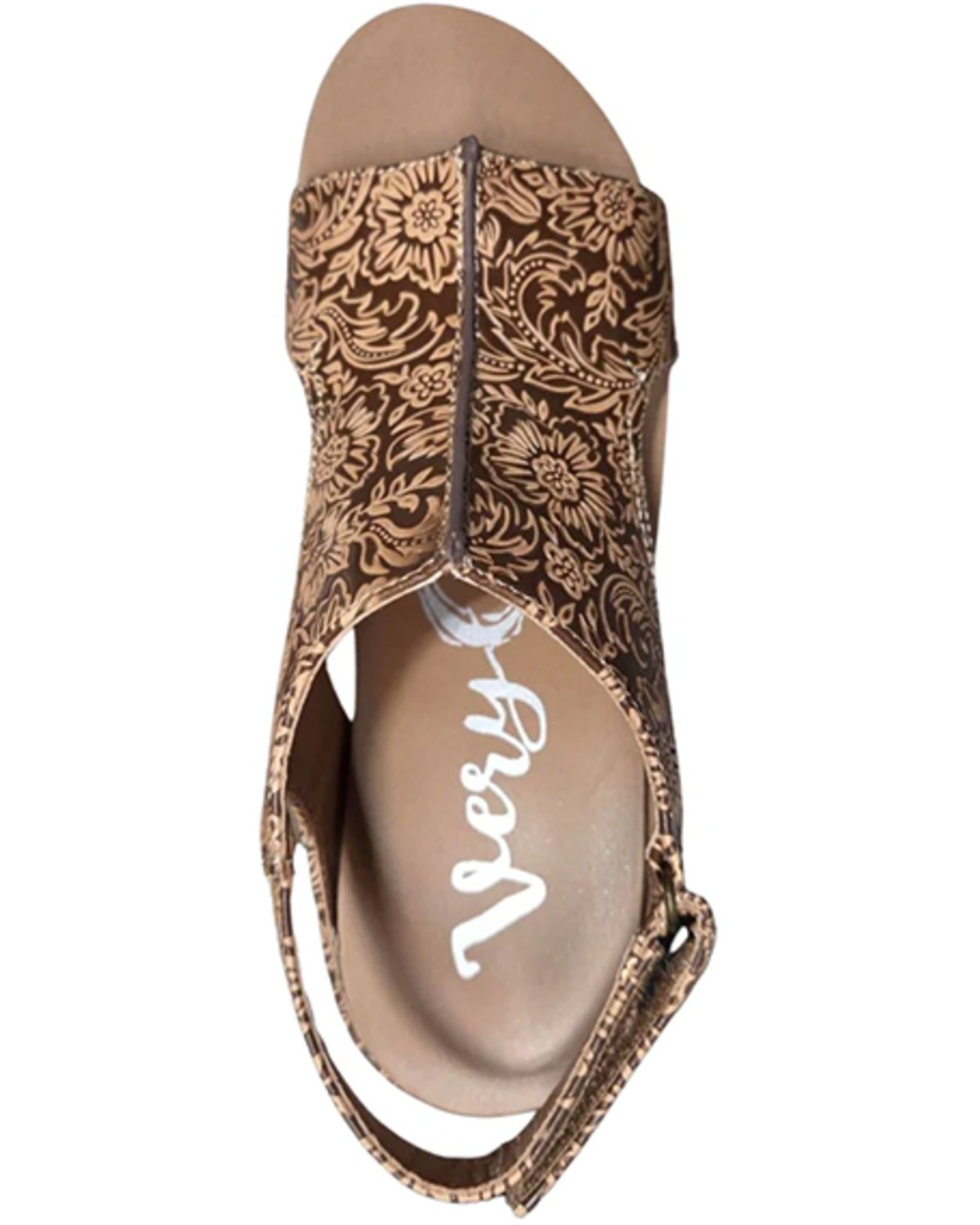 Very G Women's Isabella 3 Tooled Sandals – VGWS0139-NUDE