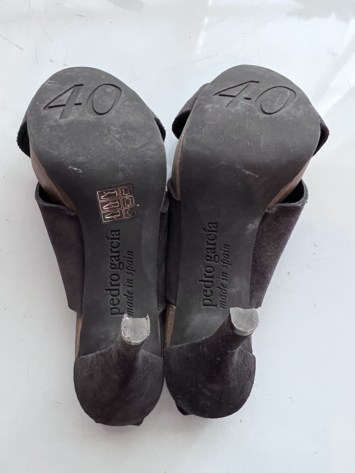 Pedro Garcia Platform Heels Open Toe Sz EUR 40
