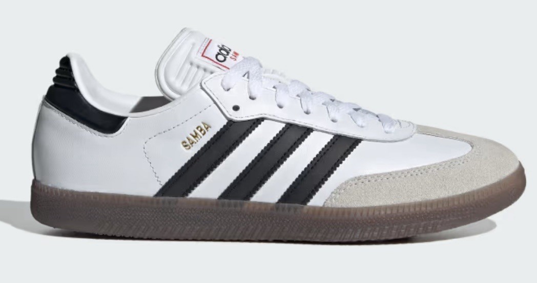 Size 13 adidas Men’s Samba Indoor Soccer White Black Gum Women’s Size 14 Shoes