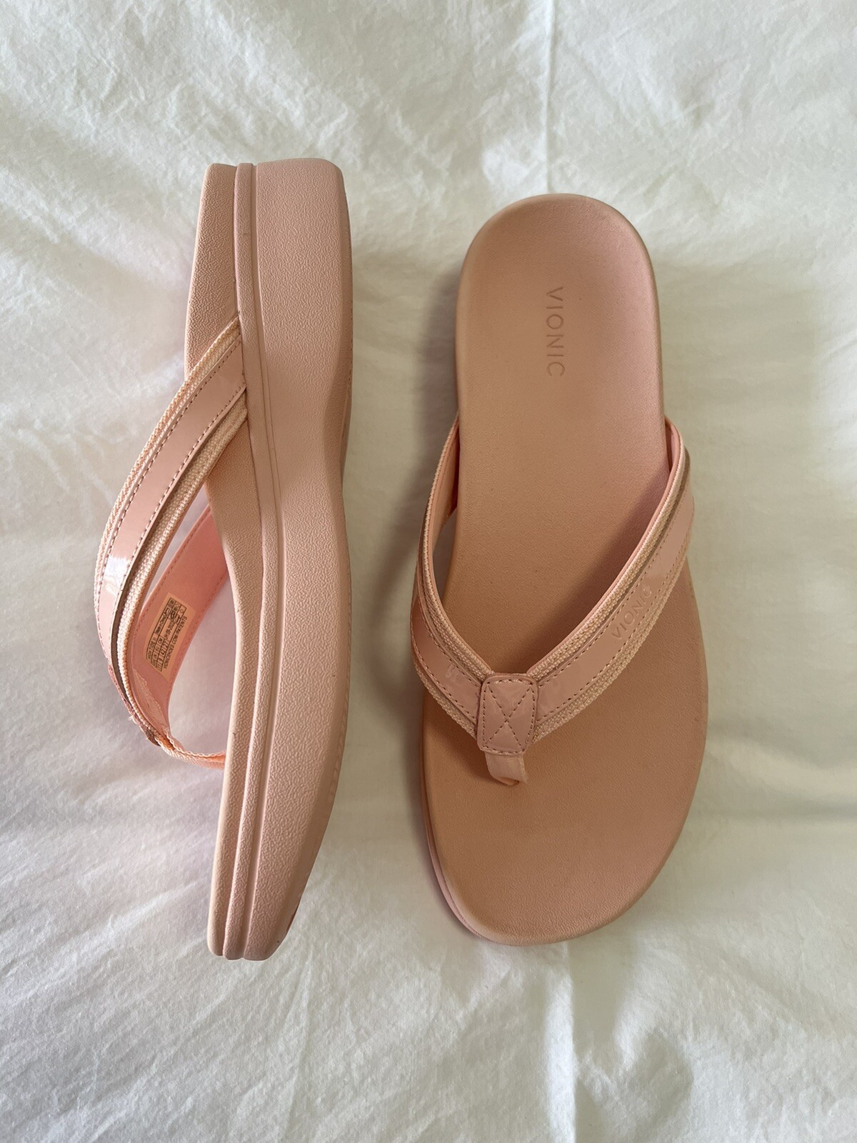 Vionic | Women’s SZ 11 | High Tide II Platform Orthotic Sandal Roze